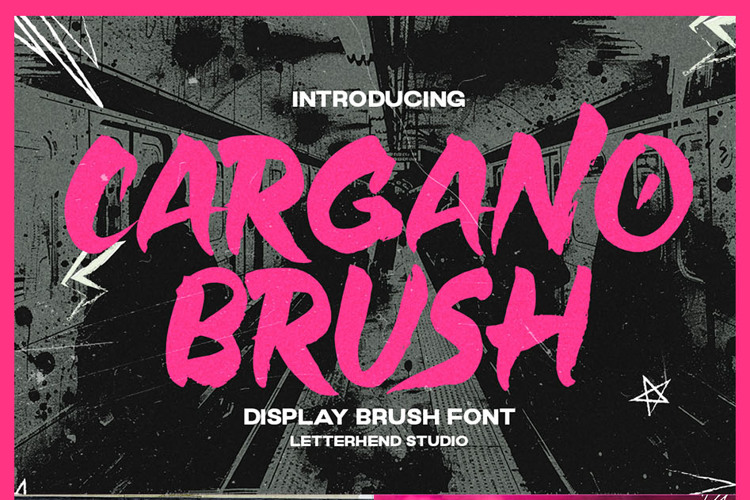 Cargano Brush Font